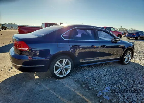 2013 Volkswagen Passat Sel z USA, uszkodzony, nr VIN 1VWCN7A36DC114876